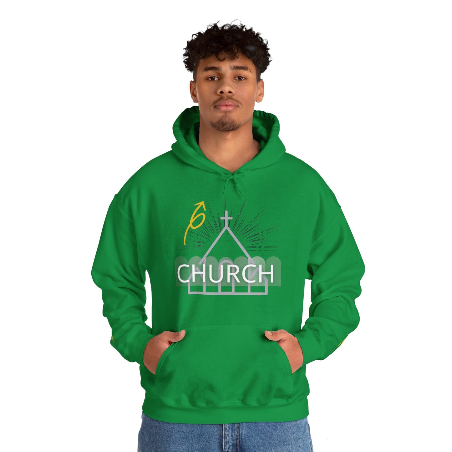 "Church" Unisex Hoodie with a message.