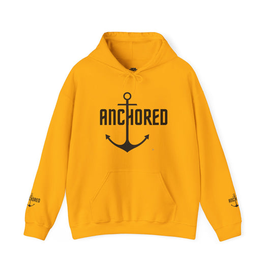 Anchored Anchor Christian Hooded Sweatshirt